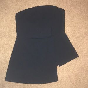 Small Black Topshop Stapless